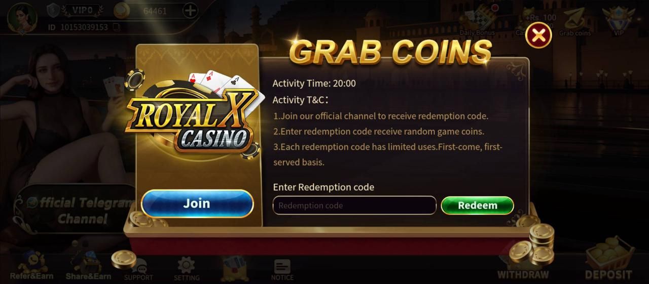 Royal X casino APK